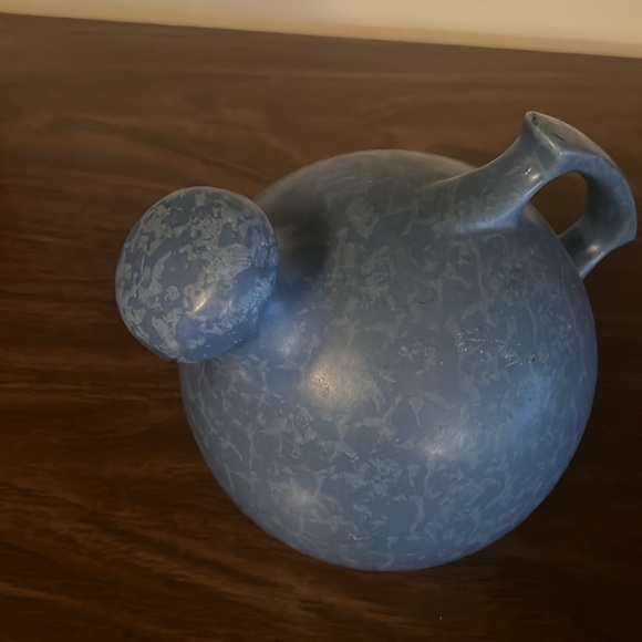 George Rum Rill redwing pottery tilt jar with stopper - Picture 2 of 8